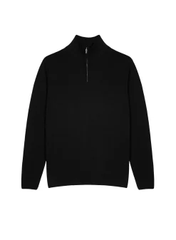 Montagut Trucker neck sweater with logo in merino wool - Ryan