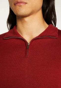 Montagut Trucker neck sweater with logo in merino wool - Ryan