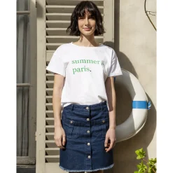 Montagut T-shirt femme Maison x Cuisse de Grenouille - Jaja