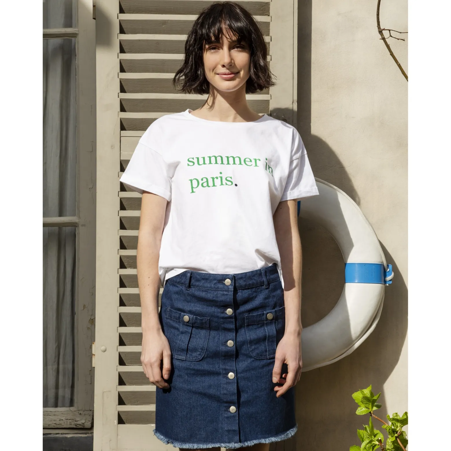 Montagut T-shirt femme Maison x Cuisse de Grenouille - Jaja