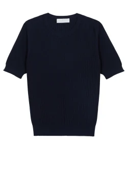 Montagut T-shirt round neck in cotton - Sidonie