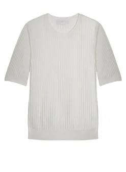 Montagut T-shirt round neck in cotton - Sidonie