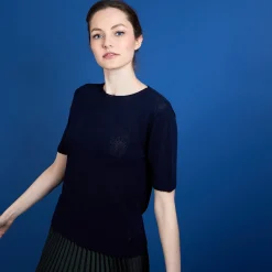 Montagut T-shirt with elbow sleeves - Bapteme
