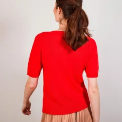 Montagut T-shirt with elbow sleeves - Bapteme