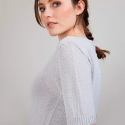 Montagut T-shirt with elbow sleeves - Bapteme
