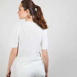 Montagut T-shirt with elbow sleeves - Bapteme