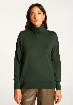 Montagut Turtleneck sweater in merino wool - Alisa