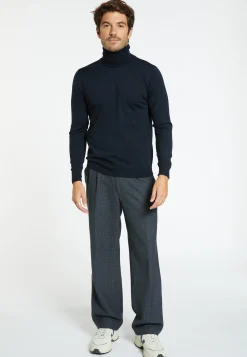 Montagut Turtleneck sweater in merino wool - Enzo