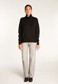 Montagut Turtleneck sweater in merino wool - Alisa