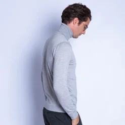 Montagut Turtleneck sweater in merino wool - Enzo