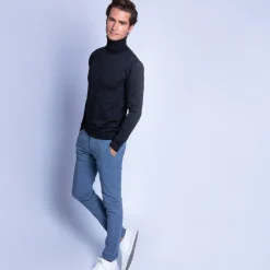 Montagut Turtleneck sweater in merino wool - Enzo