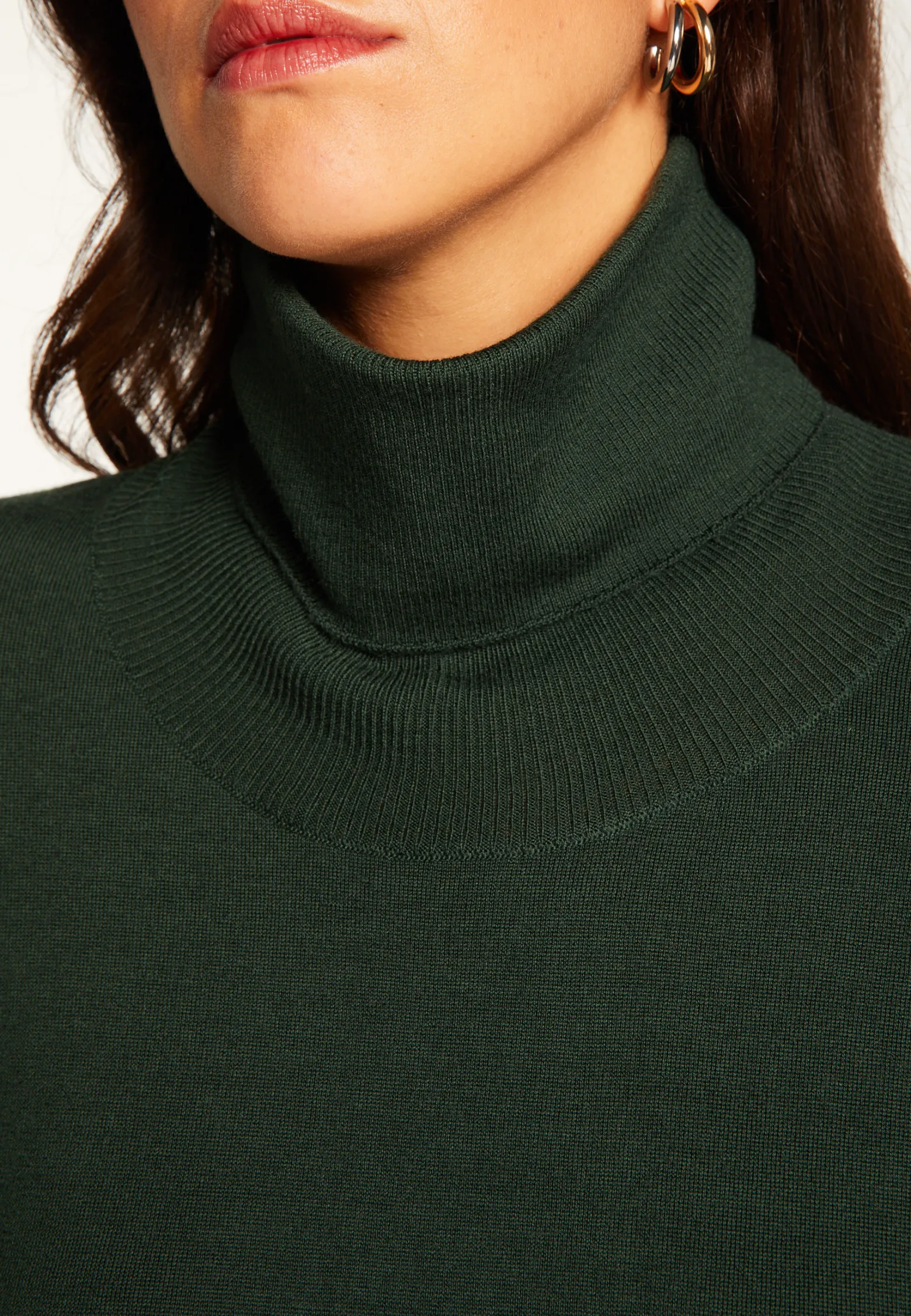 Montagut Turtleneck sweater in merino wool - Alisa