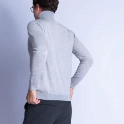 Montagut Turtleneck sweater in merino wool - Enzo