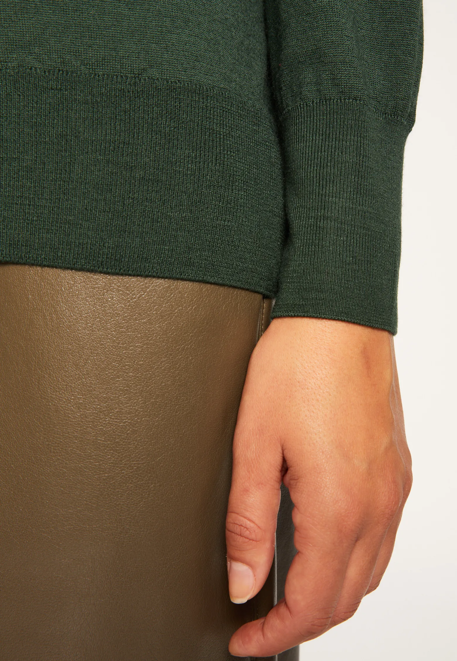 Montagut Turtleneck sweater in merino wool - Alisa