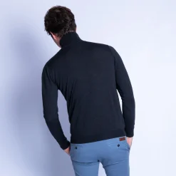 Montagut Turtleneck sweater in merino wool - Enzo
