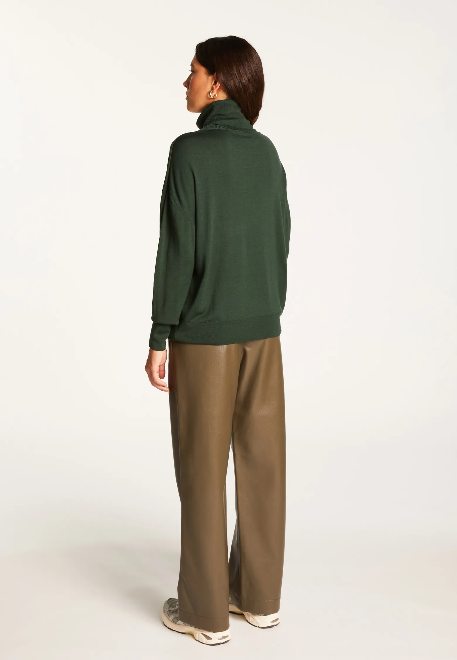 Montagut Turtleneck sweater in merino wool - Alisa