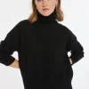 Montagut Turtleneck sweater with cashmere slits - Adena