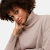 Montagut Turtleneck sweater with cashmere slits - Adena