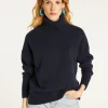 Montagut Turtleneck sweater with cashmere slits - Adena