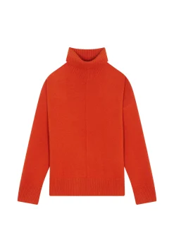 Montagut Turtleneck sweater with cashmere slits - Adena
