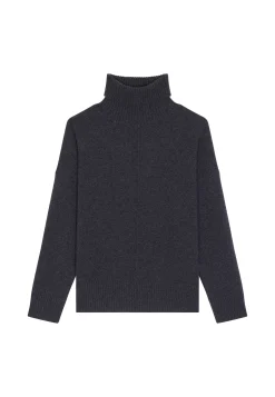 Montagut Turtleneck sweater with cashmere slits - Adena