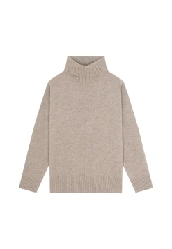 Montagut Turtleneck sweater with cashmere slits - Adena