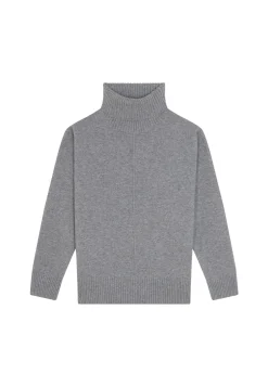 Montagut Turtleneck sweater with cashmere slits - Adena