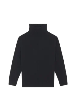 Montagut Turtleneck sweater with cashmere slits - Adena