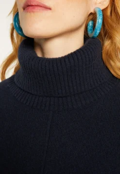 Montagut Turtleneck sweater with cashmere slits - Adena