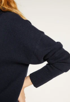 Montagut Turtleneck sweater with cashmere slits - Adena
