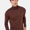 Montagut Turtleneck sweater with logo in merino wool - Enzo