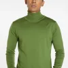 Montagut Turtleneck sweater with logo in merino wool - Enzo