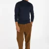 Montagut Turtleneck sweater with logo in merino wool - Enzo