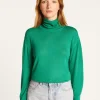 Montagut Turtleneck T-shirt in bamboo cashmere fiber - Aéris