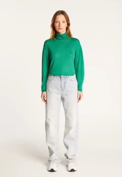 Montagut Turtleneck T-shirt in bamboo cashmere fiber - Aéris