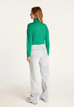 Montagut Turtleneck T-shirt in bamboo cashmere fiber - Aéris