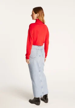 Montagut Turtleneck T-shirt in bamboo cashmere fiber - Aéris