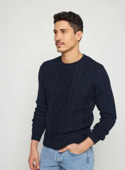 Montagut Twisted sweater in cotton - Ridwane