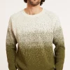 Montagut Two-tone brushed cotton sweater - Doryan