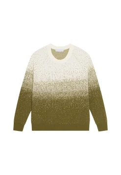Montagut Two-tone brushed cotton sweater - Doryan