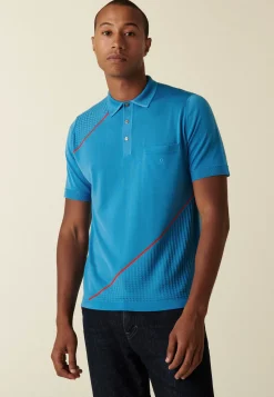Montagut Two-tone Fil Lumière polo shirt - Daly