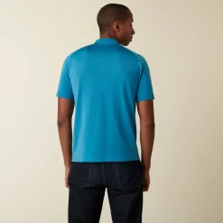 Montagut Two-tone Fil Lumière polo shirt - Daly