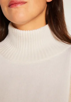 Montagut Two-tone high neck cashmere sweater - Roxane bis