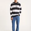 Montagut Two-tone hoodie in slub linen - Philip