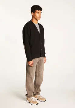 Montagut Two-tone merino wool buttoned vest - Tao