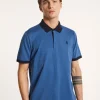 Montagut Two-tone organic cotton polo shirt - Ignacio