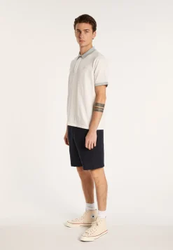 Montagut Two-tone organic cotton polo shirt - Ignacio