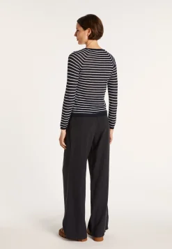 Montagut Two-tone slub linen sweater - Nadege
