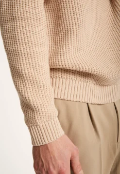 Montagut Two-tone sweater in large cotton - Pacome