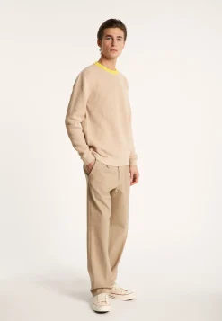 Montagut Two-tone sweater in large cotton - Pacome